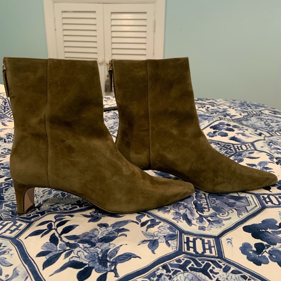J. Crew Shoes - J. Crew Suede Kitten Heel Boot